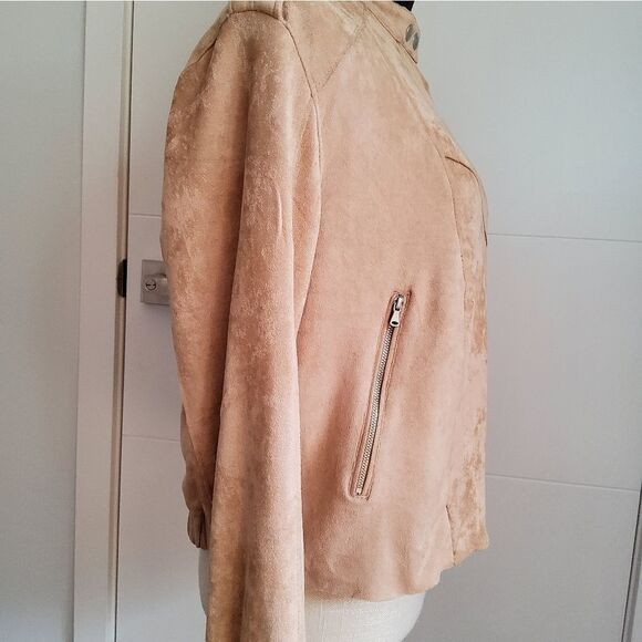 BLANKNYC  Women's Faux Leather Moto Jacket Size S - Picture 3 of 13